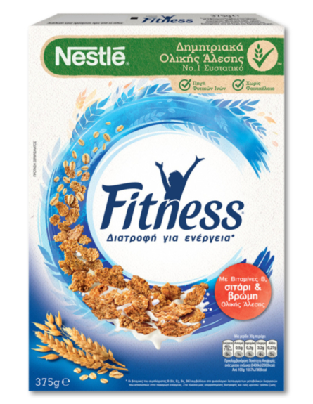 FITNESS ΔΗΜΗΤΡΙΑΚΑ ΣΙΤΟΥ ΟΛ.ΑΛΕΣΗΣ 375g*22/ L 4KB / PAL 32KB