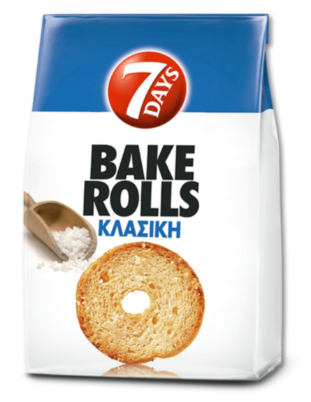 7 DAYS BAKE ROLLS ΑΛΑΤΙ 80gr*12/ L 15ΚΒ