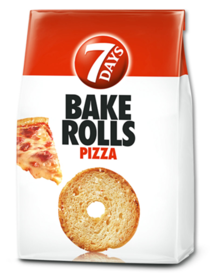 7 DAYS BAKE ROLLS PIZZA 80gr*12/ L 15ΚΒ