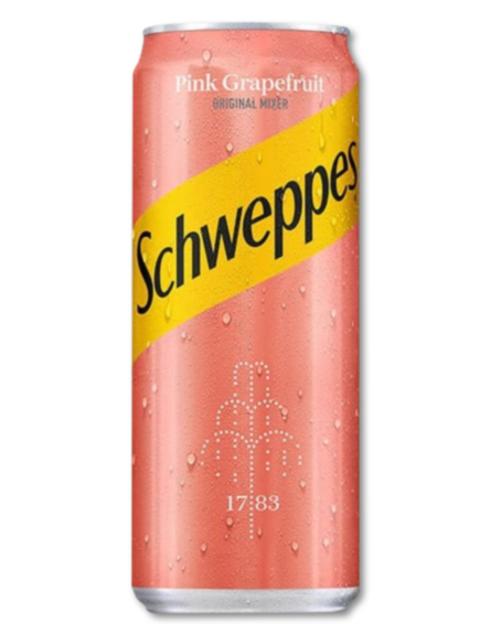 SCHWEPPES PINK GRAPEFRUIT 24*330ml / L 11KB / PAL 110ΚΒ