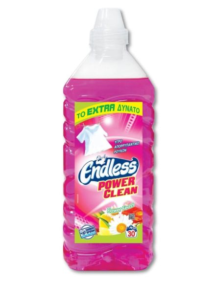 ENDLESS ΥΓΡΟ ΠΛΥΝΤ.ΡΟΥΧΩΝ FLOWER 30ΜΖ 1.85lt*6/ L 15KB / PAL 45KB