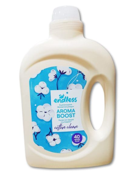 ENDLESS ΜΑΛΑΚΤΙΚΟ ΑΡΩΜΑ BOOST COTTON CLEAN 2lt*4/ L 14KB / PAL 56KB