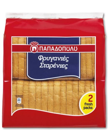 ΠΑΠΑΔΟΠΟΥΛΟΥ ΦΡΥΓΑΝΙΕΣ ΣΤΑΡΕΝΙΑ 255g*24ΤΕΜ