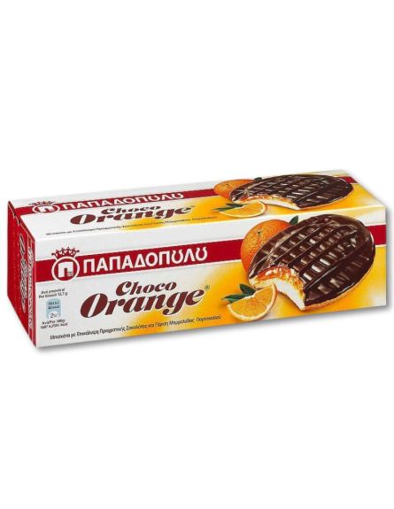 ΠΑΠΑΔΟΠΟΥΛΟΥ ΜΠΙΣΚ. CHOCO ORANGE (2042) 150gr*12