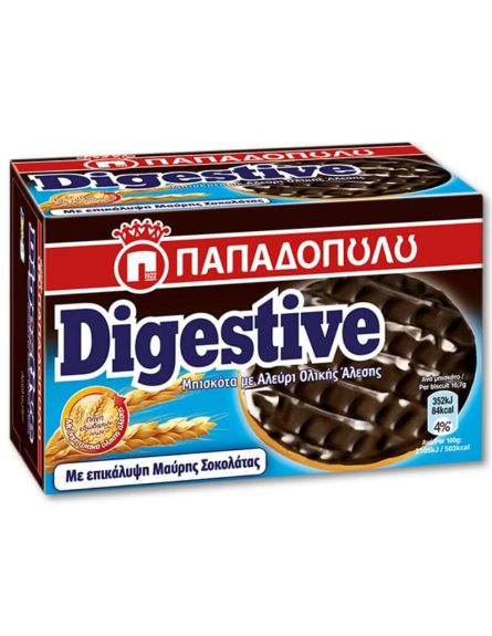 ΠΑΠΑΔΟΠΟΥΛΟΥ ΜΠΙΣΚ. DIGESTIVE ΜΑΥΡΗ ΣΟΚ.(22088)(-0,50€) ΠΚ(2*200g)*12