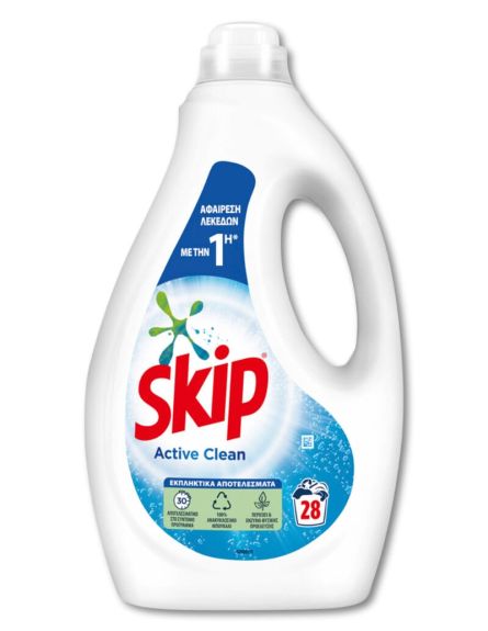 SKIP ΥΓΡΟ ΠΛΗΝΤ.ACTIVE CLEAN 28mz*5/ L 12ΚΒ / PAL 48ΚΒ