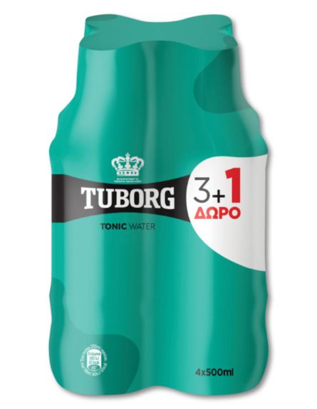 TUBORG TONIC PET 6*(3+1*500m ΔΩΡΟ) / L 9KB / PAL 54KB