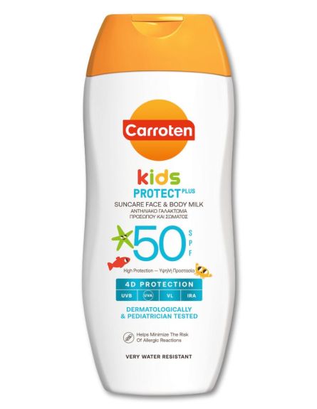 CARROTEN ΑΔΙΑΒΡΟΧΟ ΠΑΙΔΙΚΟ ΑΝΤΗΛΙΑΚΟ SPF50 200ml*6 /L 64KB / PAL 384KB