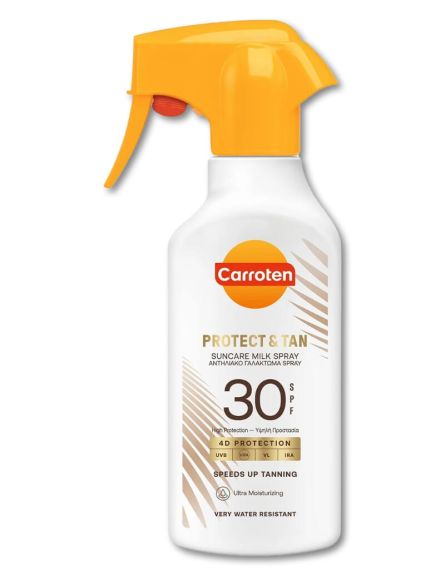 CARROTEN ΑΝΤΗΛΙΑΚΟ ΓΑΛΑΚΤΩΜΑ ΣΕ ΣΠΡΕΙ SPF30 270ml*6 / L 30KB / PAL 210KB