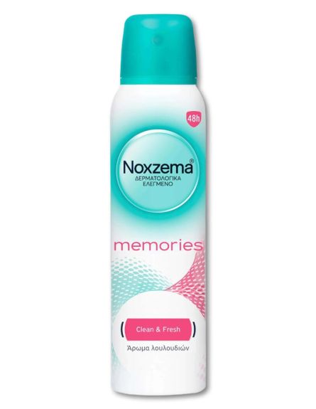 NOXZEMA ΑΠΟΣΜΗΤΙΚΟ SPRAY MEMORIES 150ml*6/ L 38KB / PAL 380KB