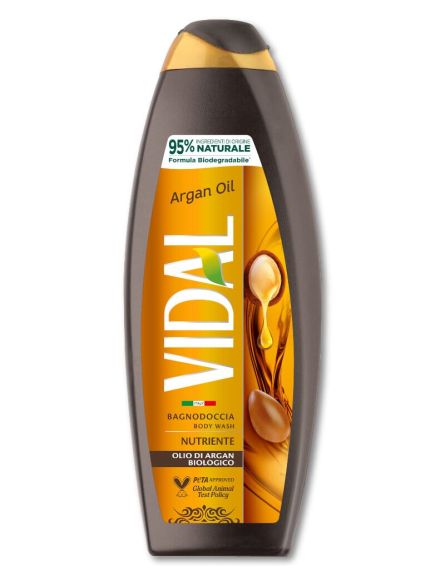 VIDAL ΑΦΡΟΛΟΥΤΡΟ ARGAN OIL 750ml *12 / L 14KB / PAL 42KB