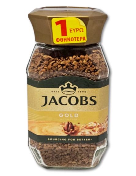 ΚΑΦΕΣ JACOBS GOLD HOT OR COLD ΣΤΙΓΜΙΑΙΟΣ (-1€) 95gr*6 TEM / KΙB