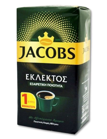 ΚΑΦΕΣ JACOBS ΕΚΛΕΚΤΟΣ ΦΙΛΤΡΟΥ (-1€) 500gr*12 TEM / KIB