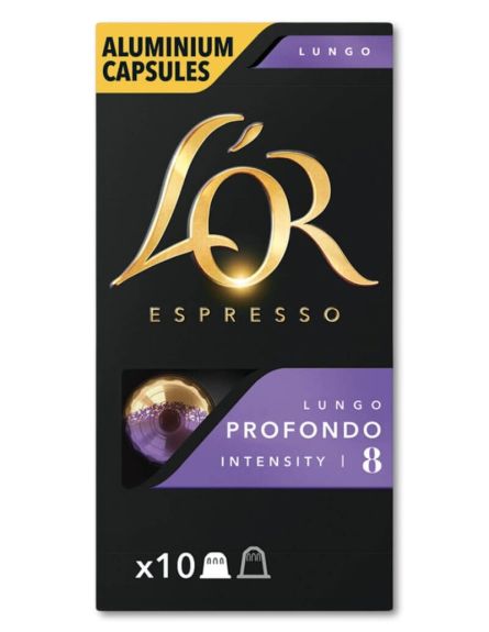 L'OR ΚΑΨΟΥΛΕΣ ESPRESSO LUNGO PROFONDO (52gr*10)* 20 ΤΕΜ / ΚΙΒ