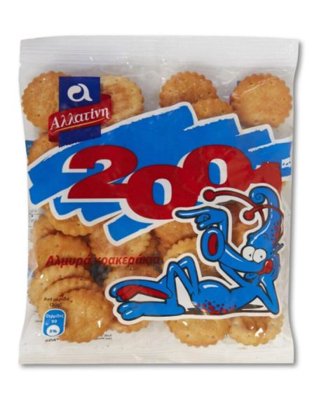 ΑΛΛΑΤΙΝΗ CRAKERS 2001 40gr*10TEM