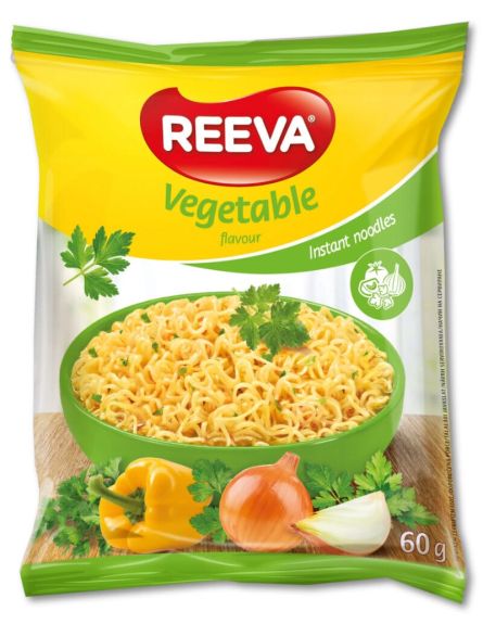 REEVA INSTANT NOODLES ΛΑΧΑΝΙΚΩΝ 60gr*24 ΤΕΜ/ΚΙΒ