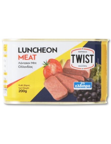 TWIST LUNCHEON MEAT ΧΟΙΡΙΝΟ 200g*48/ L 10KB / PAL 80KB