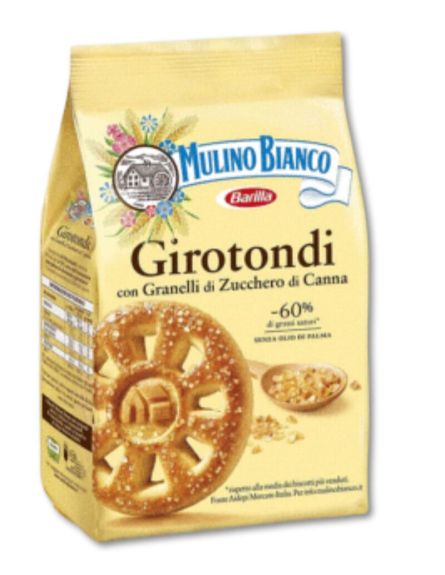 ΜΠΙΣΚΟΤΑ MULINO BIANCO GIROTONDI 350gr*12ΤΕΜ/ΚΙΒ