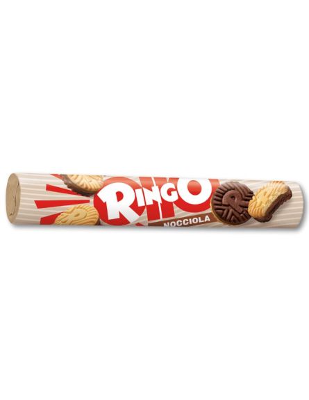 ΜΠΙΣΚΟΤΑ RINGO NOCCIOLA 165gr*12ΤΕΜ/ΚΙΒ