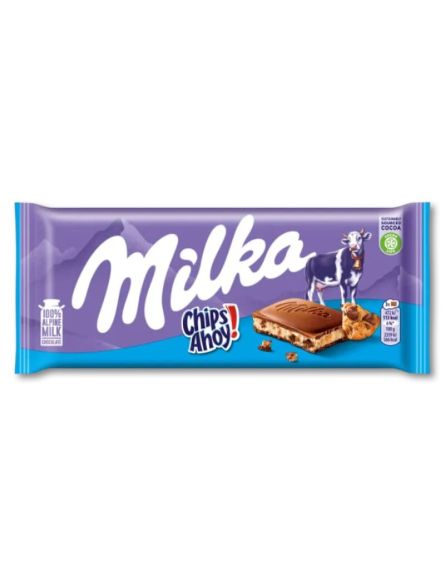 MILKA CHIPS AHOY ΕΙΣΑΓ.100gr*22/ L 20DIS / PAL 300DIS