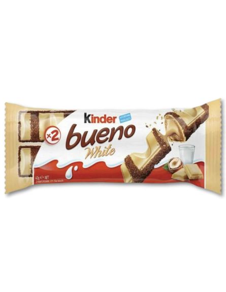 KINDER BUENO WHITE ΕΙΣΑΓ. (39gr*15)/ L 18DIS / PAL 234DIS