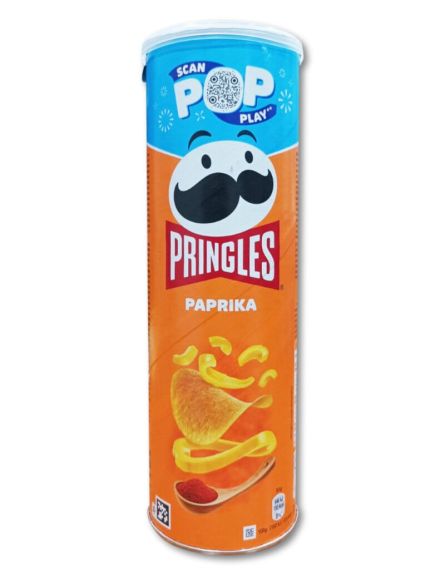 PRINGLES PAPRIKA CHIPS 165gr*19/ L 8KIB/ 48 ΠΑΛ