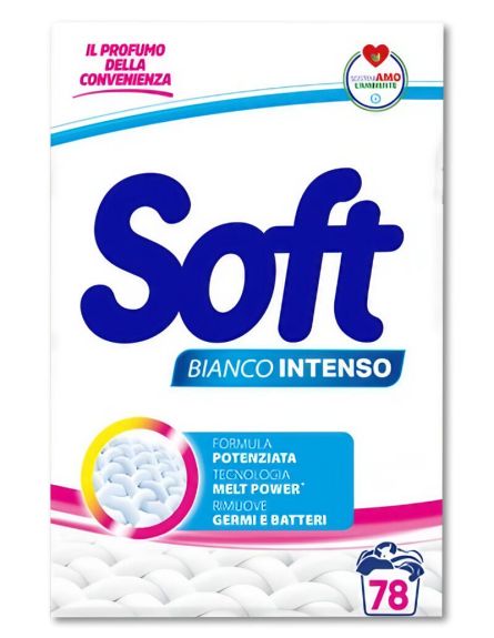 SOFT ΣΚΟΝΗ ΠΛΥΝΤ. BIANCO INTENSO  (5.25kg) 105ΜΖ