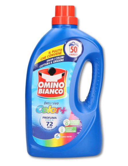 OMINO BIANCO ΥΓΡΟ ΑΠΟΡΡΥΠ. COLOR 50ΜΖ 2000ml*6ΤΕΜ/ΚΙΒ