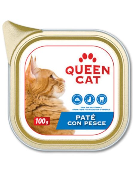 QUEEN CAT ΠΑΤΕ ΜΕ ΨΑΡΙ 100gr*32 ΤΕΜ / ΚΙΒ