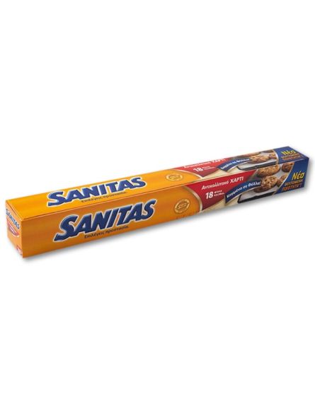 ANTIKOΛΛΗΤΙΚΟ ΧΑΡΤΙ SANITAS 18 ΦΥΛΛΑ 42Χ38  *24/ L 12KB / PAL 48KB
