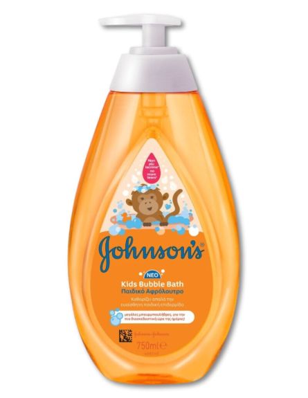 JOHNSON'S ΑΦΡ/ΤΡΟ KIDS BUBBLE BATH ΜΕ ΑΝΤΛΙΑ 750ml*12 ΤΕΜ / ΚΙΒ / L 9 / PAL 36