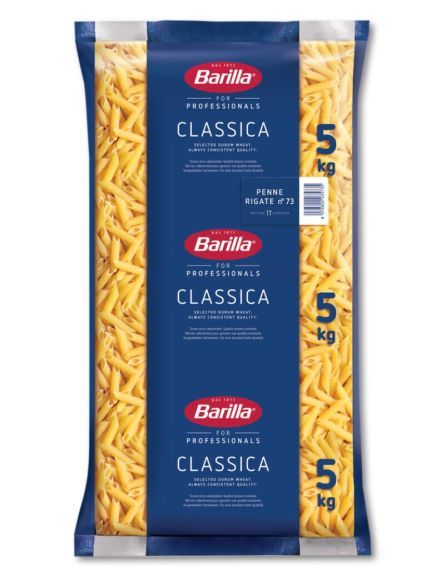 BARILLA CATERING ΠΕΝΝΕ ΡΙΓΚΑΤΕ No73 5KG*3ΤΕΜ/ΚΙΒ