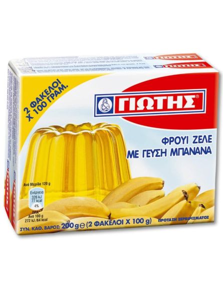 ΓΙΩΤΗΣ ΦΡΟΥΙ ΖΕΛΕ ΜΠΑΝΑΝΑ 200gr*12/ L 12KB