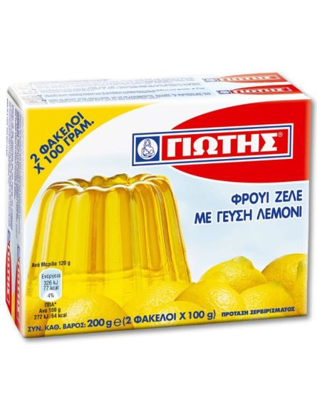 ΓΙΩΤΗΣ ΦΡΟΥΙ ΖΕΛΕ ΛΕΜΟΝΙ 200gr*12/ L 12KB