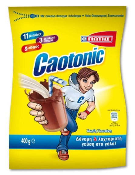 CAOTONIC Χ. ΓΛΟΥΤΕΝΗ ΣΑΚΟΥΛΑ 400gr*12 ΤΕΜ/ΚΙΒ