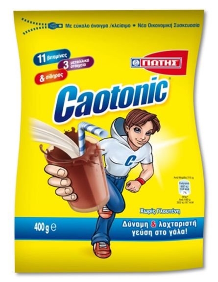 CAOTONIC Χ. ΓΛΟΥΤΕΝΗ ΣΑΚΟΥΛΑ 400gr*12 ΤΕΜ/ΚΙΒ