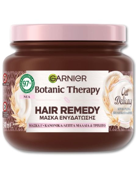 BOTANIC THERAPY ΜΑΣΚΑ ΜΑΛΛΙΩΝ OAT MILK DELICACY 340ml*6ΤΕΜ/ΚΒ