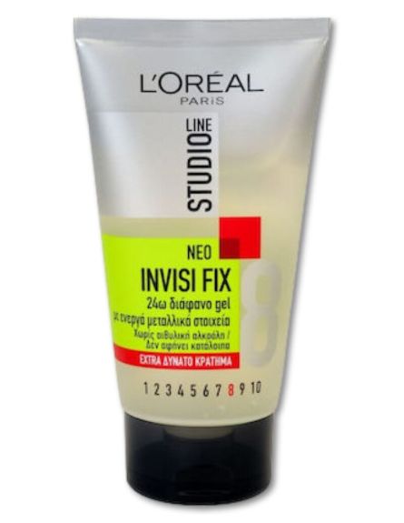 L’OREAL GEL ΜΑΛΛΙΩΝ STUDIO LINE INIS.FIX EXTRA ΔΥΝΑΤΟ ΚΡΑΤΗΜΑ 150ml*6