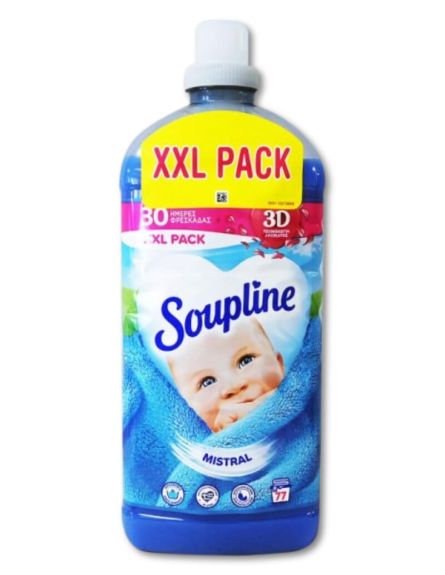 SOUPLINE ΜΑΛΑΚΤΙΚΟ MISTRAL 1700ml(77MZ)*9/ L9KB / PAL 45KB