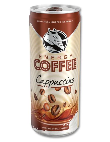 HELL ENERGY COFFEE CAPPUCCINO ΕΛΛ 250ml*24/ L 12KB / PAL 120KB
