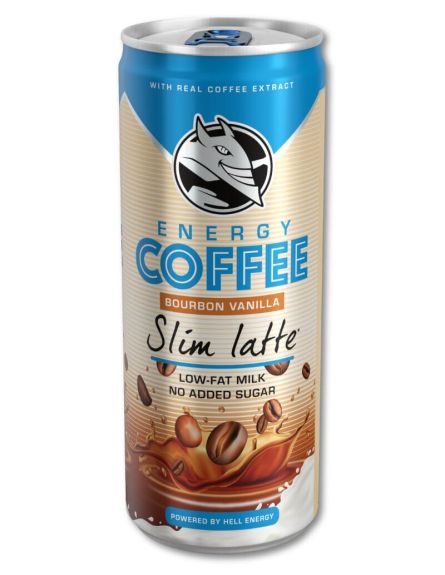 HELL ENERGY COFFEE SLIM LATTE ΕΛΛ 250ml*24/ L 12KB / PAL 120KB