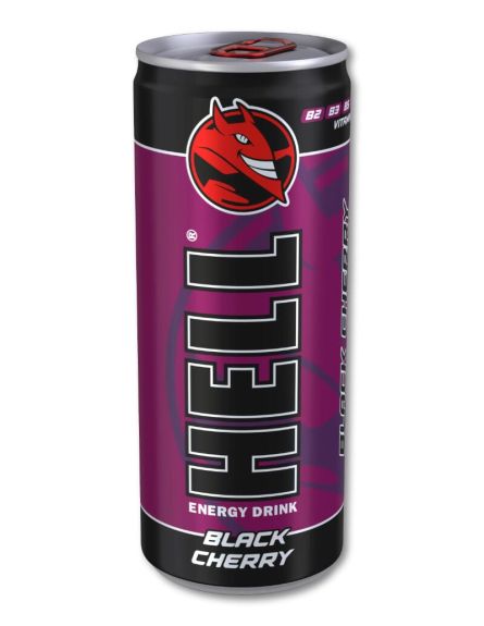 HELL ENERGY DRINK BLACK CHERRY ΕΛΛ 250ml*24/L 12KB / PAL 120KB