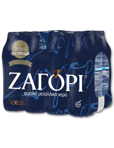 ΖΑΓΟΡΙ ΝΕΡΟ ΚΙΒ (PET) (ΠΚ-12*0,5lt) ΑΝΑ ΚΙΒ/ L 20KB / PAL 140KB