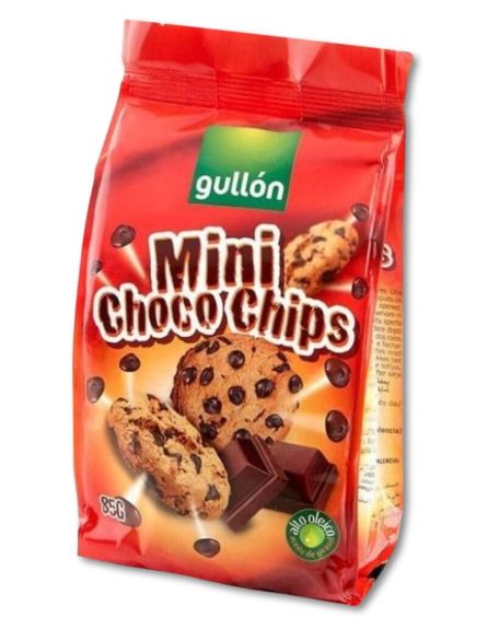 GULLON MINI CHOCO CHIPS 85gr*12ΤΕΜ