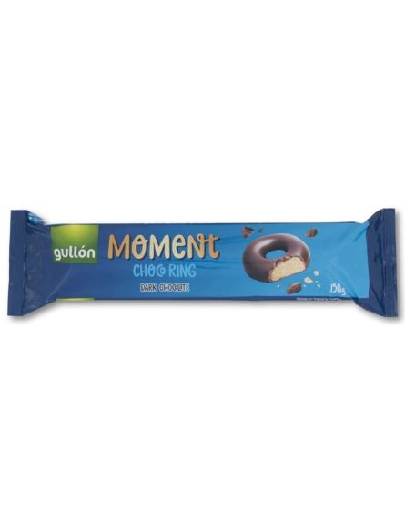 GULLON MOMENT CHOCO RING DARK 128gr*18ΤΕΜ/ΚΙΒ