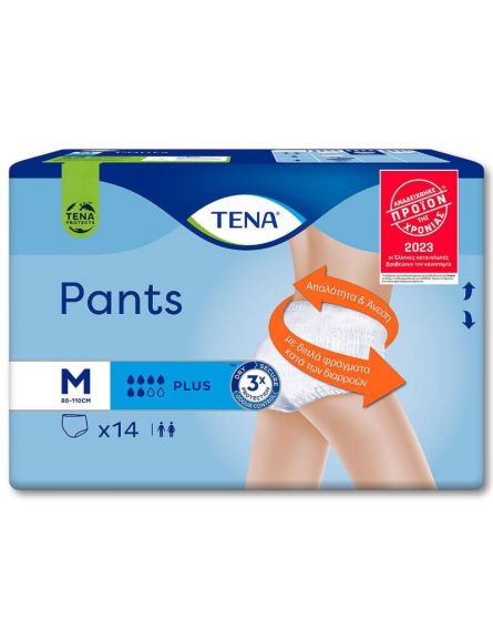 TENA ΠΑΝΑ ΒΡΑΚΑΚΙ PLUS MEDIUM ECONOMY (ΠΑΚ*14)*4ΤΕΜ/ΚΒ