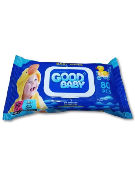 ΜΩΡΟΜΑΝΤΗΛΑ GOOD BABY EXTRA SOFT (80PCS)*24ΤΕΜ/ΚΙΒ