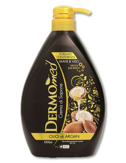 DERMOMED ΚΡΕΜΟΣΑΠΟΥΝΟ ARGAN SENSUALITA 1000ml*6  / L 15KB / PAL 90KB