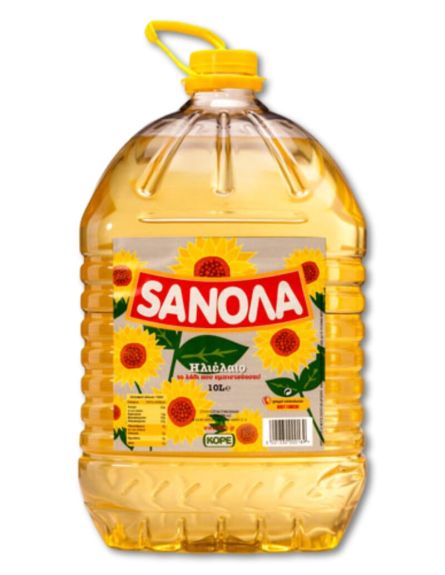 SANOLA ΗΛΙΕΛΑΙΟ PET 10lt*2/ L 12KB / PAL 36KB