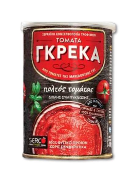 ΓΚΡΕΚΑ ΤΟΜΑΤΟΠΟΛΤΟΣ (28-30%) BRIX 4.550kg*3/ L 6KB /PAL 66 KIB